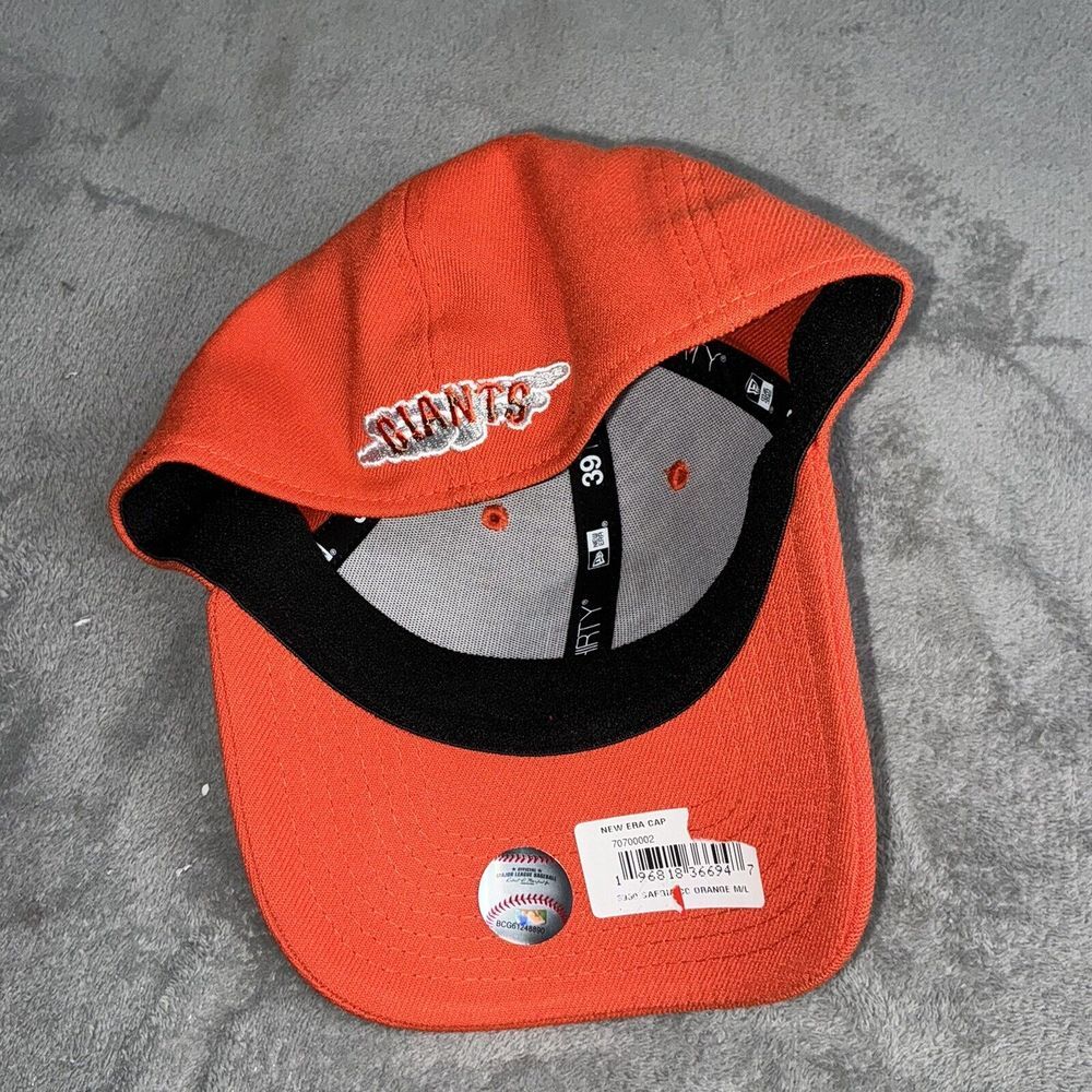 New Era San Francisco Giants City Connect Orange‎ 39Thirty Stretch Fit Hat M/L - Picture 4 of 5
